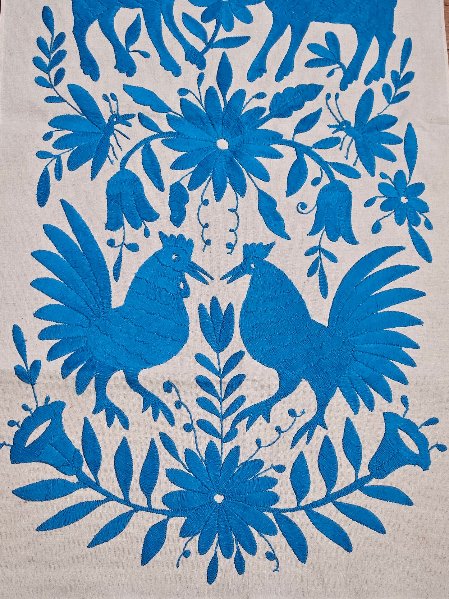 Blue Table Runner