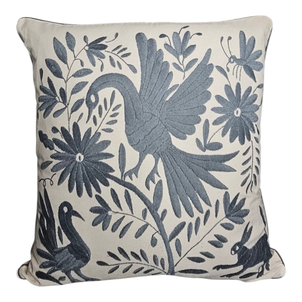 Tenango Embroidered Cushion Cover